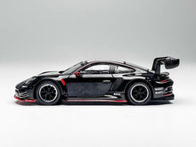 Load image into Gallery viewer, Bburago 1:24 Black Silver 911 GT3 R Sports Open Model Diecast Metal Car New Collection