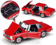Load image into Gallery viewer, WELLY 1:24 1963 230SL Coupe Sports Classic Model Diecast Metal Car Display