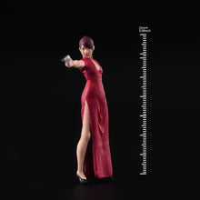 Load image into Gallery viewer, 1:64 Painted Unpainted Figure Model Miniature Resin Diorama Sand Chipao Lady Gun New