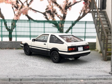 Load image into Gallery viewer, HJ 1:64 JDM White AE86 Trueno Engine Initial D Model Diecast Metal Car New