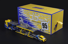 Load image into Gallery viewer, 1:64 Spoon Actros Gigaspace 4x2 Trailer Truck FD2 #95 Model Diecast Metal Car