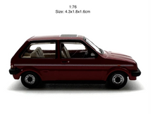 Load image into Gallery viewer, OXFORD 1:76 Red Austin Mini Princess Diana Hatchback Model Diecast Metal Car New Collection