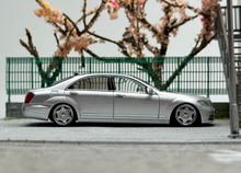 Load image into Gallery viewer, 1:64 AD Silver S-Class S600L W221 VIP Luxury Sedan Model Diecast Metal Car New Collection