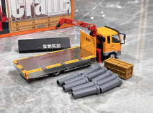 Load image into Gallery viewer, GCD 1:64 Yellow Fuso Fighter Crane Truck Model Diecast Metal Car New Collection