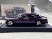 Load image into Gallery viewer, SW 1:64 Purple Phantom VII 7 Luxury Classic Sedan Model Diecast Metal Car New Collection