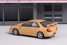 Load image into Gallery viewer, 1:64 Furuya HEC Yellow Impreza WRX STI VII 7 Sports Model Diecast Metal Car