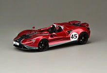 Load image into Gallery viewer, CM 1:64 Red 45 Elva Super Racing Sports Model Toy Diecast Metal Car Box