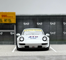 Load image into Gallery viewer, 1:64 White RWB 964 #319 Racing Sports Classic Model Diecast Metal Car New