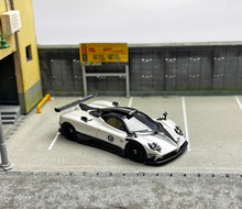 Load image into Gallery viewer, U2 1:64 White Zonda 760LH Super Racing Sports Model Diecast Resin Car Box