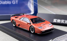 Load image into Gallery viewer, SH 1:64 Orange Diablo GT 1998 Racing Sports Model Diecast Metal Car New Collection