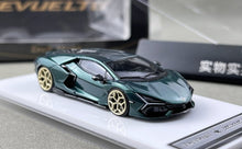 Load image into Gallery viewer, Zincit 1:64 Dark Green Revuelto V12 Racing Sports Model Diecast Metal Car New Collection