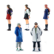 Load image into Gallery viewer, 1:64 Painted Figure Mini Model Miniature Resin Diorama Toy Anime Harajuku People