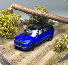 Load image into Gallery viewer, LCD 1:64 Blue Range Rover SUV Sports Model Diecast Metal Car New Collection
