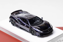 Load image into Gallery viewer, 1:64 Purple 488 Pista Hard Top Sports Model Diecast Resin Car New Collection