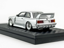 Load image into Gallery viewer, NA 1:64 Silver E30 Coupe Pandem Racing Sports Model Diecast Resin Car New Collection