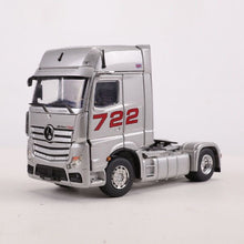 Load image into Gallery viewer, IMC 1:50 Silver Benz Actros 1 #722 Heavy Truck Model Diecast Metal Car New