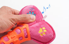 Load image into Gallery viewer, Dog Squeaky Toys Chew Puppy Rubber Fluffy Toy Durable Play Fetch Safe Bone Pet