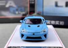 Load image into Gallery viewer, Model1 1:64 Blue LFA Coupe Sports Model Diecast Metal Car New Collection