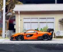 Load image into Gallery viewer, CM 1:64 Orange Senna GTR Racing Sports Model Diecast Metal Car New Collection