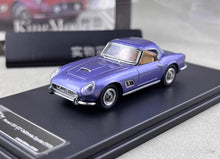 Load image into Gallery viewer, King 1:64 Blue 250GT California Spyder SWB Sport Model Diecast Metal Car New Collection