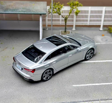 Load image into Gallery viewer, VAV 1:64 Silver A6L Luxury Sedan Sports Model Diecast Metal Car New Collection