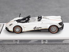 Load image into Gallery viewer, 1:64 Flame White Huayra BC Convertible Sports Model Diecast Resin Car New Collection