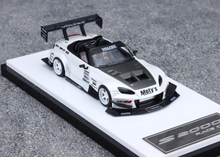 Load image into Gallery viewer, MT 1:64 White JDM S2000 Race Widebody Sports Model Diecast Metal Car New Collection