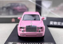 Load image into Gallery viewer, SW 1:64 Pink Phantom VII 7 Luxury Classic Sedan Model Diecast Metal Car New Collection