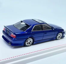 Load image into Gallery viewer, Model1 1:64 JDM Blue Chaser JZX100 MK6 Sports Model Diecast Metal Car New Collection