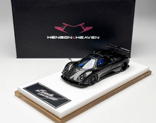 Load image into Gallery viewer, HH 1:64 Black Carbon Zonda Tricolore Racing Sports Model Diecast Metal Car New Collection