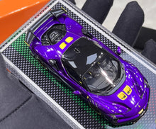 Load image into Gallery viewer, U2 1:64 Purple SF90XX Stradale Racing Sports Model Diecast Resin Car New Collection