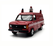 Load image into Gallery viewer, 1:76 Red Transit MK2 London Fire Brigade Mini Van Model Diecast Metal Car New Collection