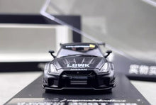 Load image into Gallery viewer, MC 1:64 Matte Black GTR R35 LB Widebody Sports Model Diecast Metal Car New Collection