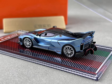 Load image into Gallery viewer, U2 1:64 Ice Blue FXXK EVO Super Racing Sports Model Diecast Resin Car New Collection