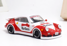 Load image into Gallery viewer, MC 1:64 Red RWB 930 Classic Racing Sports Model Diecast Metal Car New Collection