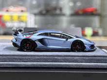 Load image into Gallery viewer, 1:64 GradePro Ice Blue SVJ LP770-4 Aventador Sport Model Diecast Resin Car New Collection