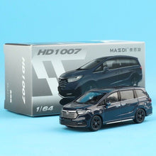 Load image into Gallery viewer, Masdi 1:64 Blue Odyssey RC3 Mini Van MPV Sports Model Diecast Metal Car New Collection