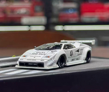 Load image into Gallery viewer, MINIGT 1:64 White Countach LB Works #41 Sports Model Diecast Metal Car New Collection