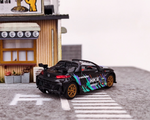 Load image into Gallery viewer, Mortal 1:64 Black S660 HKS Convertible Sports Model Diecast Metal Car New
