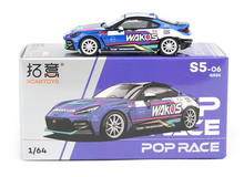 Load image into Gallery viewer, Poprace 1:64 JDM GR86 Wakos Racing Sports Model Diecast Metal Car New Collect