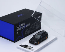 Load image into Gallery viewer, ATS 1:64 Black IMPREZA WRX STI GC Wagon Sport Open Model Diecast Metal Car New Collection
