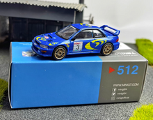 Load image into Gallery viewer, MINIGT 1:64 Impreza STI WRC 1997 Racing Sports Model Diecast Metal Car #512