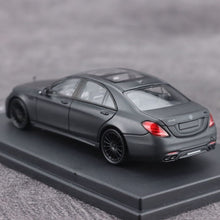 Load image into Gallery viewer, King 1:64 Matte Black AMG S65 W222 Luxury Sports Model Diecast Metal Car New Collection