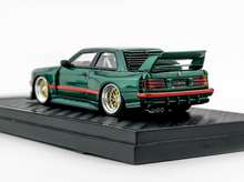 Load image into Gallery viewer, NA 1:64 Green E30 Coupe Pandem Widebody Sports Model Diecast Resin Car New Collection