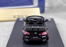 Load image into Gallery viewer, SH 1:64 Black LBWK Copen GTR Convertible Sports Model Diecast Metal K Car New