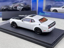 Load image into Gallery viewer, SH 1:64 White Carbon SRT Hellcat Muscle Sports Model Diecast Metal Car New Collection