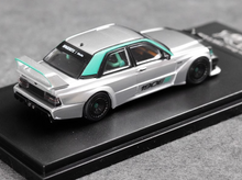 Load image into Gallery viewer, RM 1:64 Silver 190E W201 Evo II Sports Sedan Model Diecast Metal Car New Collection