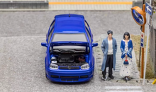 Load image into Gallery viewer, FH 1:64 Blue VW Golf GTI MK4 2 Doors Coupe Sports Model Diecast Metal Car New