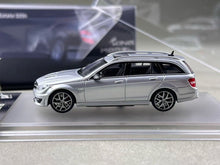 Load image into Gallery viewer, King 1:64 Silver C63 AMG Estate S204 W204 Wagon Model Diecast Metal Car New Collection