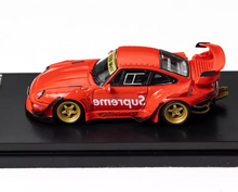 Load image into Gallery viewer, SW 1:64 Red 911 RWB 993 Racing Sports Model Diecast Metal Car New Collection
